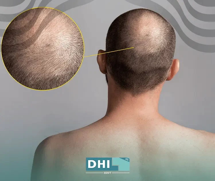 hair transplant bald spot